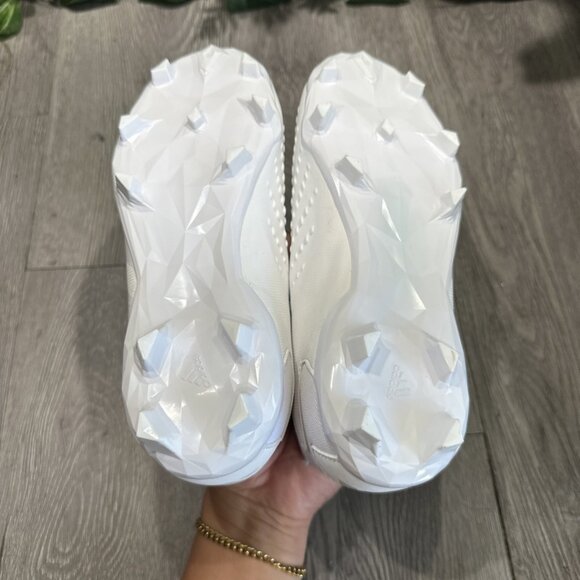 Adidas Predator Accuracy.3 FG Soccer Cleats Shoes White FZ6108 Youth Size 2.5 - Picture 7 of 9